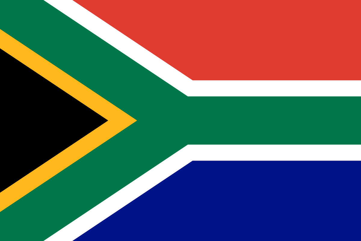 south africa flag kitesurf